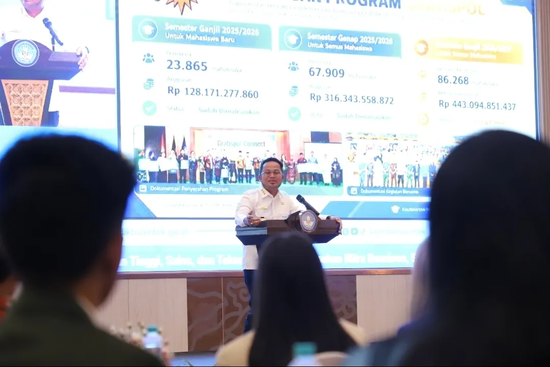 Gratispol Kaltim Tembus Rp443 Miliar, 86 Ribu Mahasiswa Jadi Sasaran