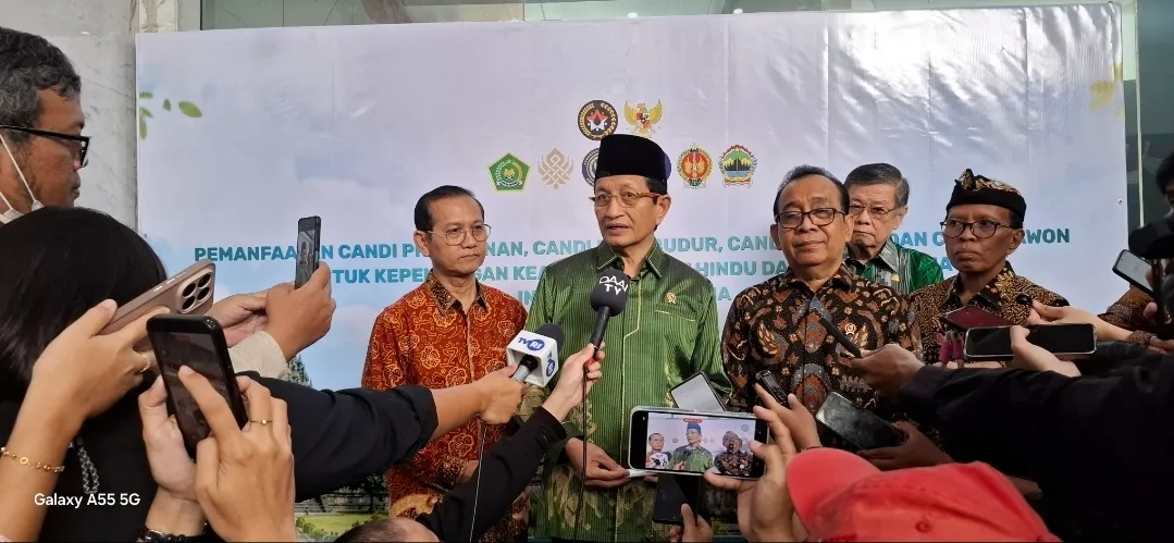 Menag: Candi Borobudur, Mendut dan Pawon Tak Hanya Jadi Destinasi, tetapi Ruang Ibadah