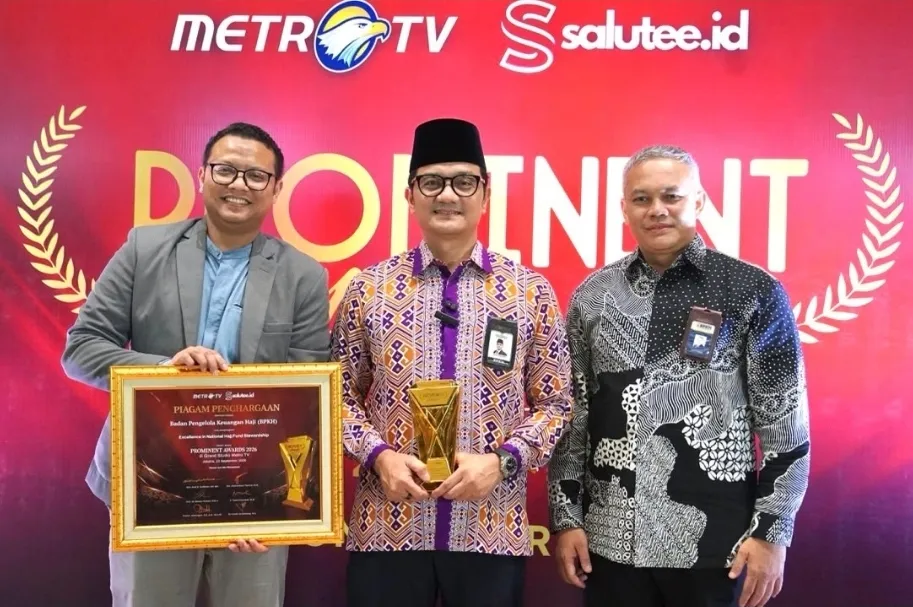 BPKH Raih Prominent Awards 2026 atas Pengelolaan Dana Haji