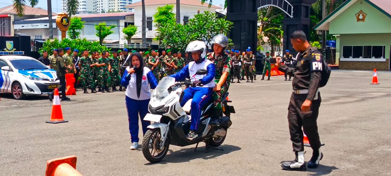 Indako Gaungkan #cari_aman Bersama Prajurit Kodam I/BB