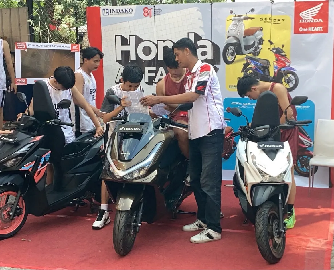 Honda AT Family Day Sapa Generasi Muda Lewat Ragam Skutik Pilihan