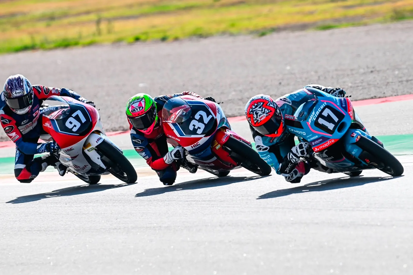 Pebalap Asra Honda Ramadhipa Jaga Peluang 3 Besar Moto3 Junior 2026