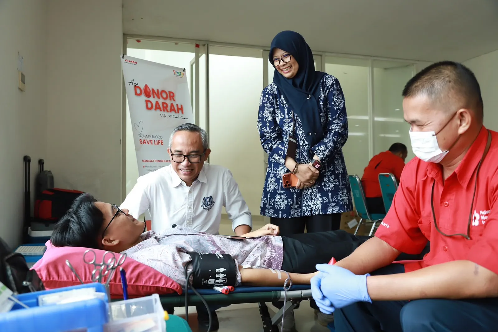 AHM Ajak Mahasiswa Berbagi Kebaikan Melalui Aksi Donor Darah