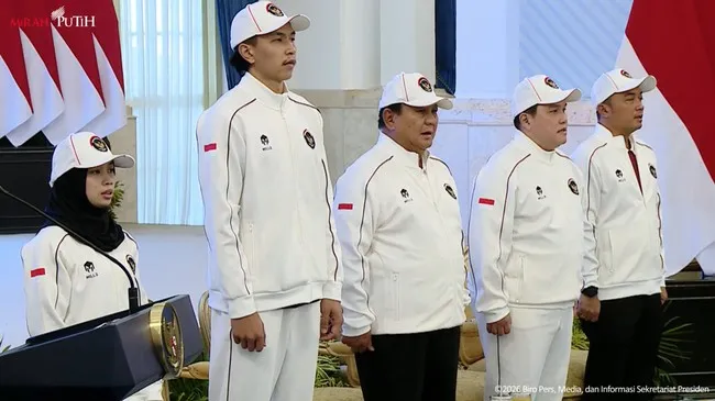 Presiden Prabowo Lepas Kontingen Asian Games 2026