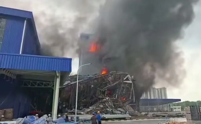 Korban Kebakaran Di KEK Sei Mangkei Warga Batubara