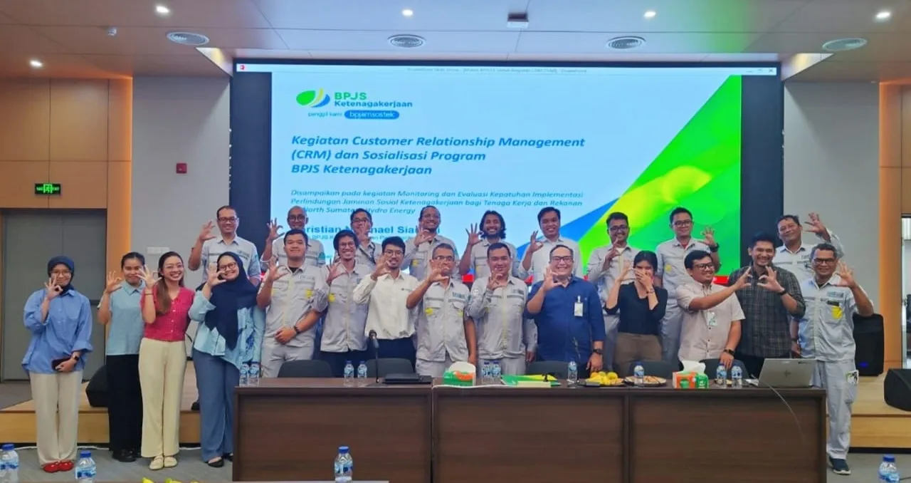 BPJS Ketenagakerjaan P.Sidimpuan Pastikan Pekerja Dilindungi Jamsostek Melalui CRM di PT NSHE