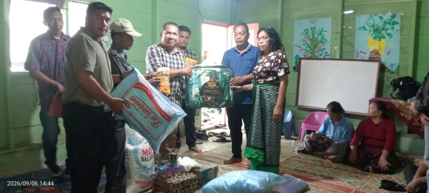 Pemkab Humbahas Salurkan Bantuan kepada Korban Kebakaran di Desa Sionom Hudon Selatan