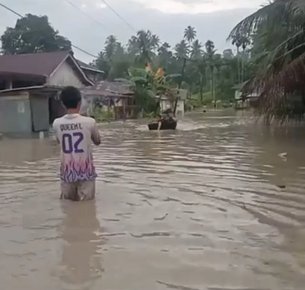 13 Desa di Nias Barat Terendam Banjir