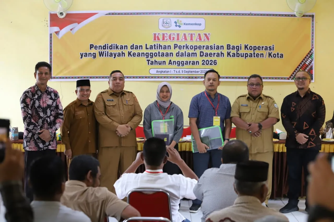 Dinas Koperasi UKM dan Transmigrasi Agara Gelar Pelatihan Peningkatan Kapasitas bagi Ketua Kopdes
