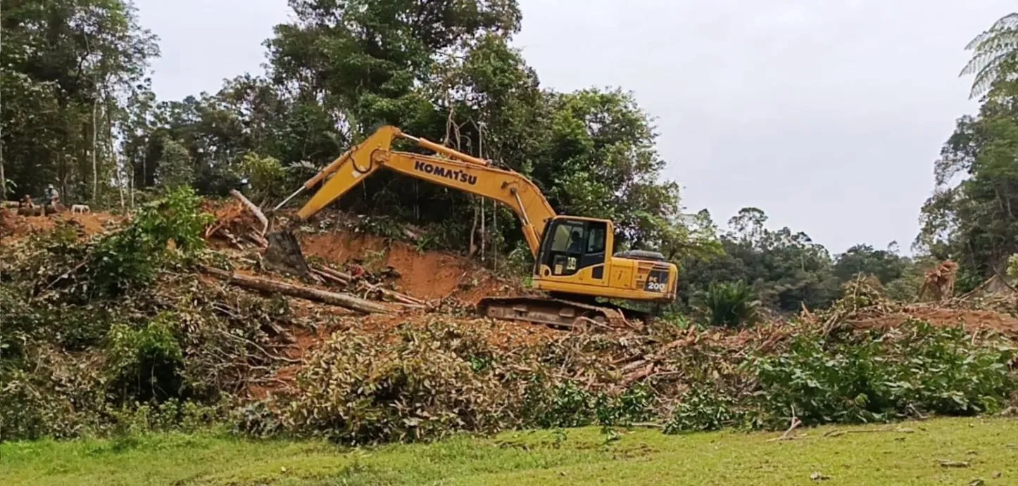 Jalan Penghubung Desa Sijarango Pakkat–Sibongkare Tarabintang Kini Tembus