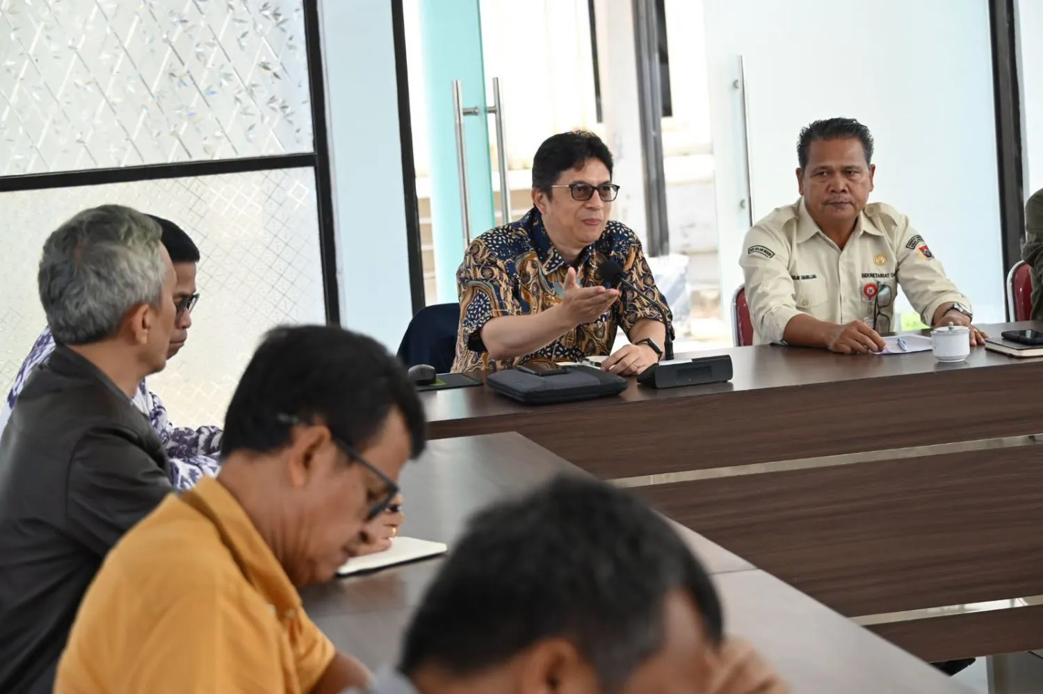 Pemkab Humbahas Bersama BRIN dan BI Bahas Kajian Pembentukan KEK Danau Toba