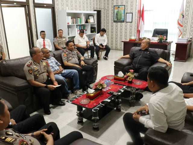 Ketua DPRD Kota Gunungsitoli Sambut Baik Kunjungan Kapolres Nias