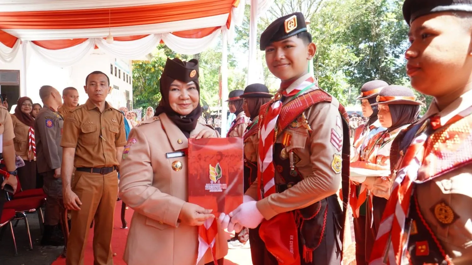 Plt Bupati Langkat Tiorita: Pramuka Harus Melahirkan Generasi Terampil dan Mandiri
