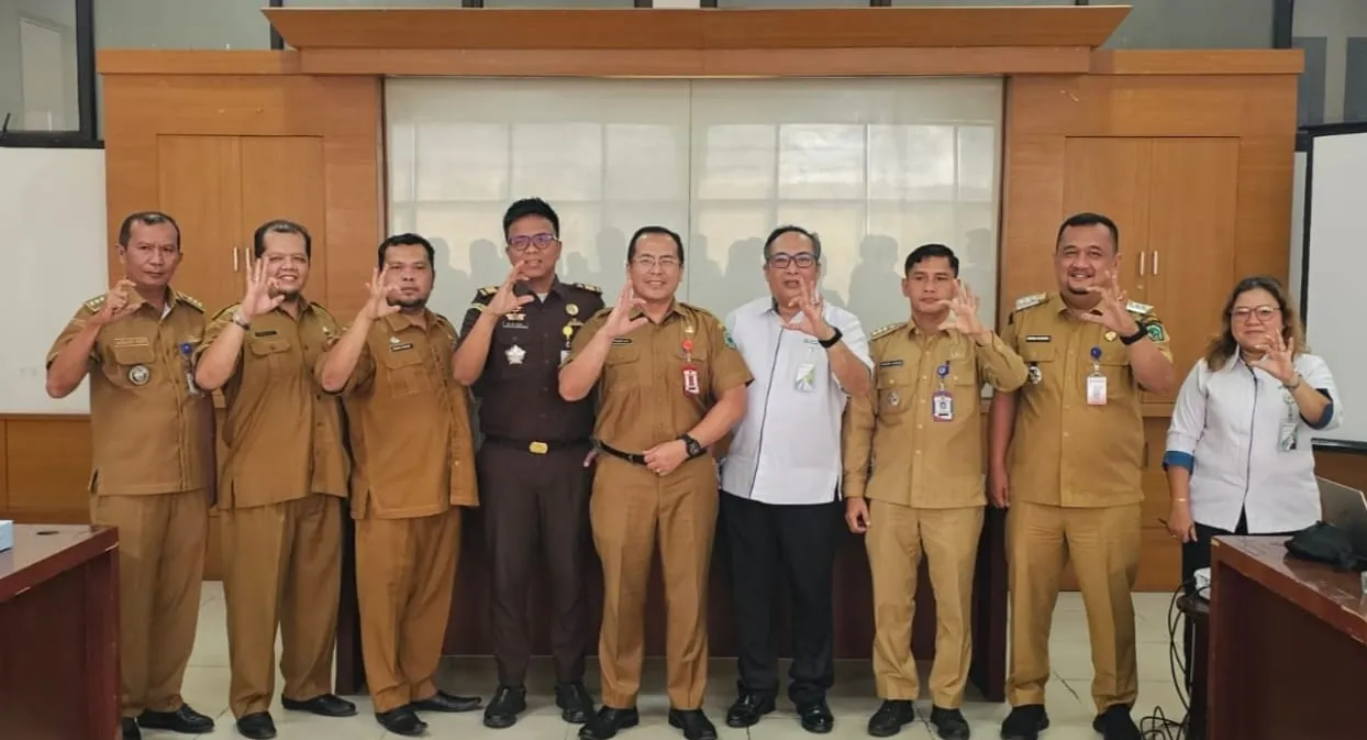 BPJS Ketenagakerjaan P. Sidimpuan dan Pemkab Paluta Evaluasi Kepesertaan Ekosistem Desa