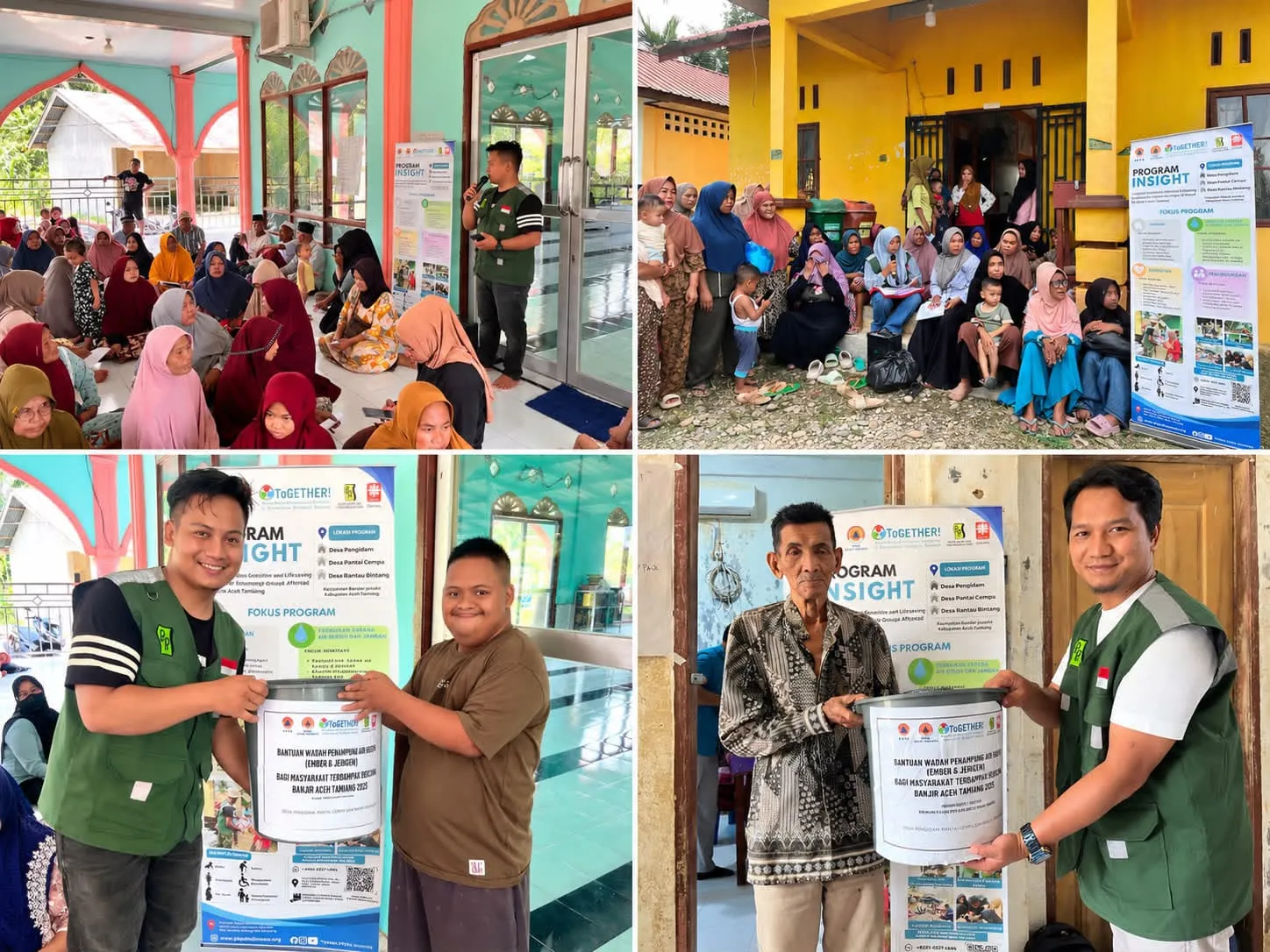 510 Warga Aceh Tamiang Terima Dignity Kit Pascabencana
