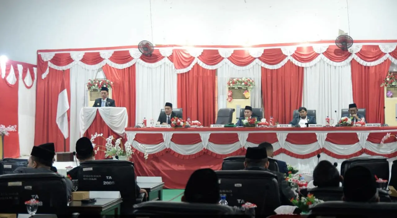 Bupati Padanglawas Sampaikan Rancangan KUA dan PPAS TA 2027