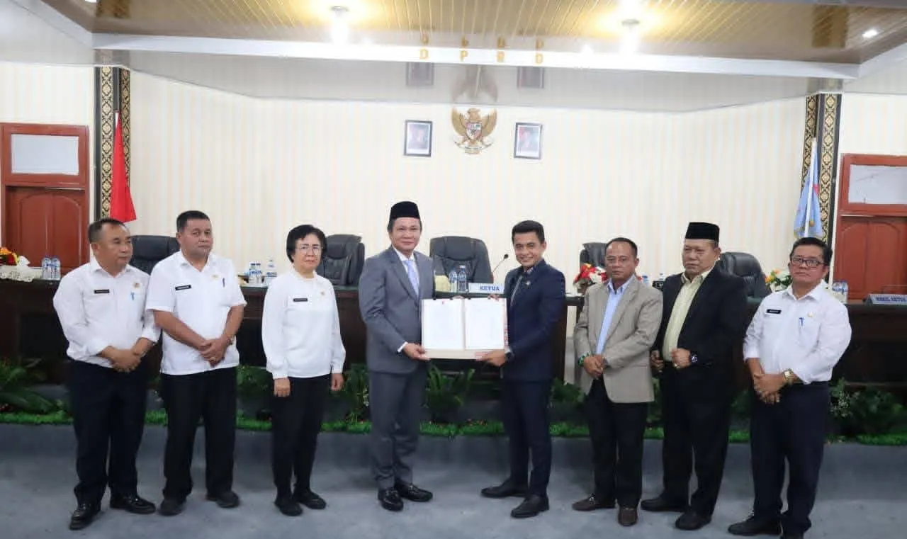 Akhirnya DPRD dan Pemkab Nisbar Setujui Ranperda P-APBD 2026