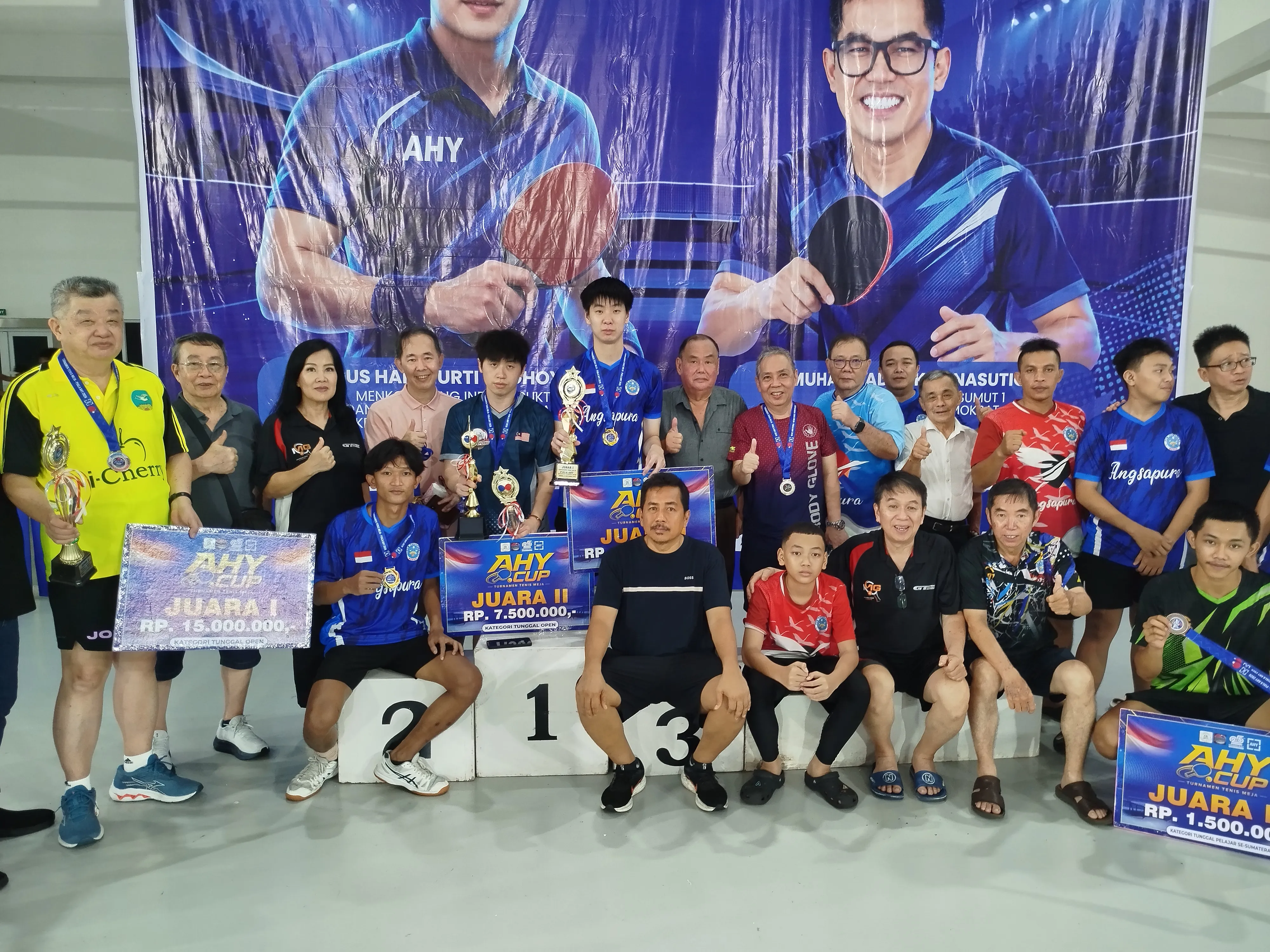 PTM Angsapura Juara Umum AHY Cup