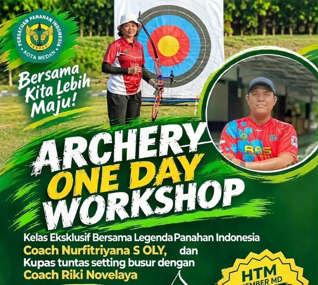 Coach Nurfitriyana Dan Riki Novelaya Bimbing Pemanah Sumut