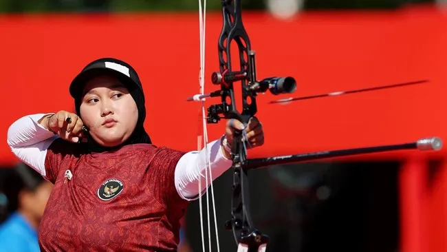Pertama Dalam Sejarah Panahan Indonesia Sabet Emas Asian Games