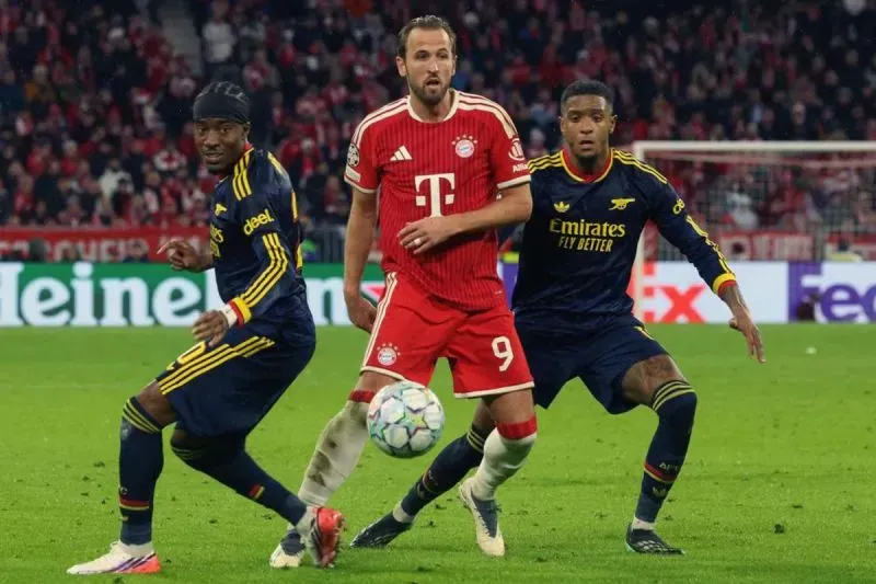 Berbalas Gol, Arsenal Tahan Bayern Muencehen