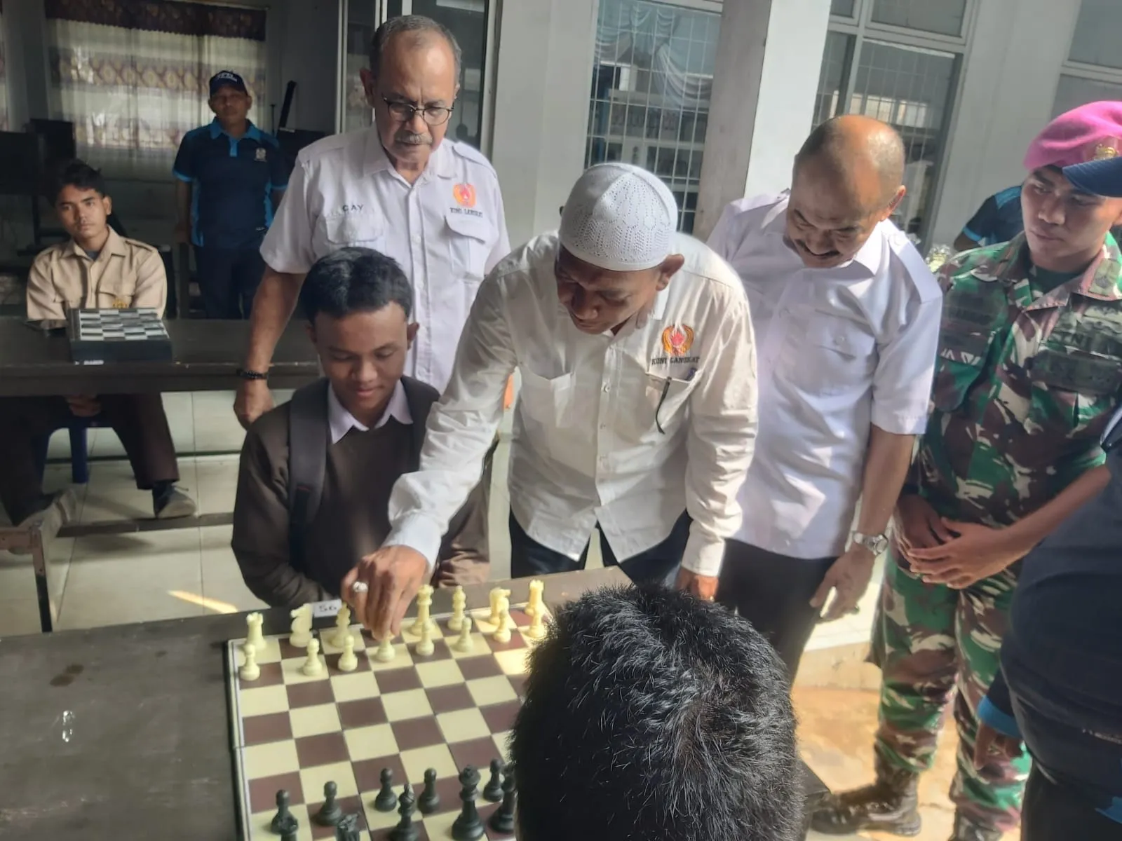 106 Pelajar Ikuti Kejuaraan Catur se-Teluk Aru Piala YPTI P. Brandan