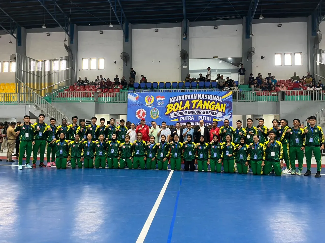 Sumut Catat Sejarah, Perdana Jadi Tuan Rumah Kejurnas Handball, Target Boyong 6 Medali