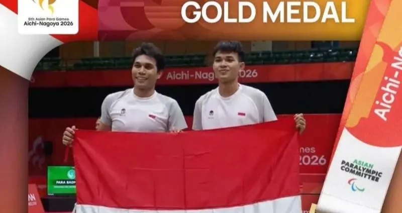 Indonesia Gandakan Medali Emas Asian Para Games 2026