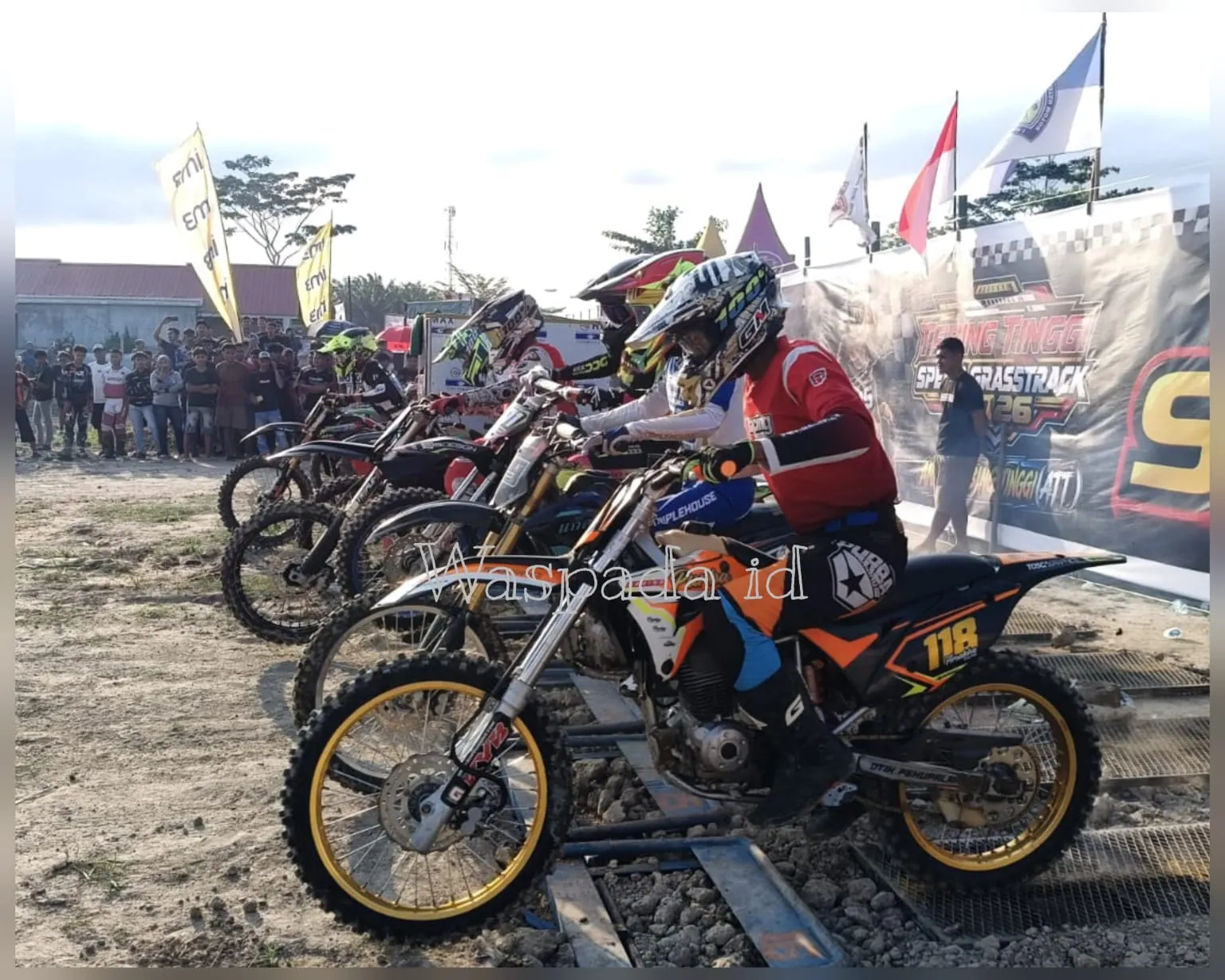 44 Pembalap Adu Cepat Speed Grasstrack 2026 Tebingtinggi