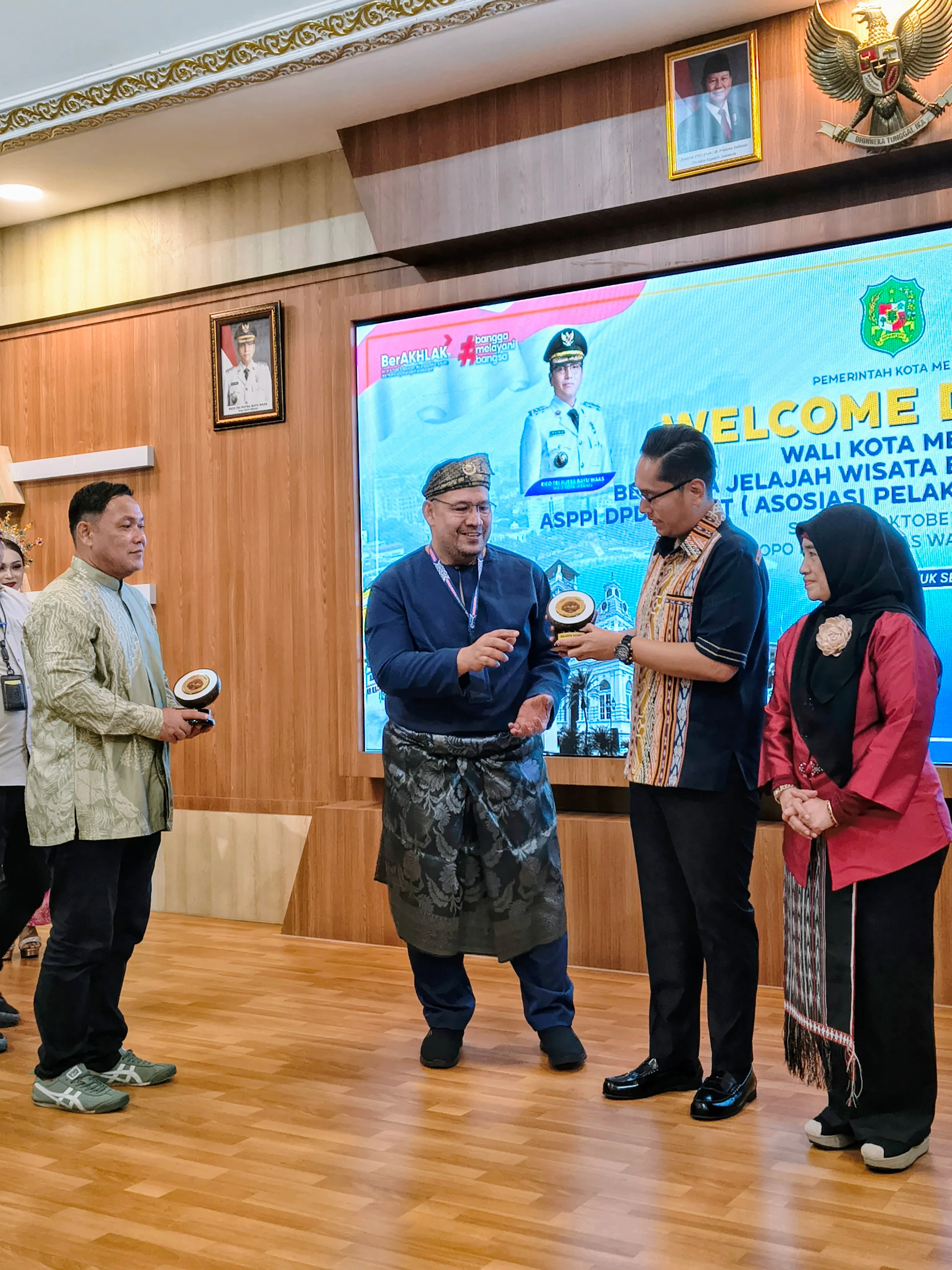 Walikota Rico Waas Jamu Peserta Jelajah Wisata Budaya Ke-4