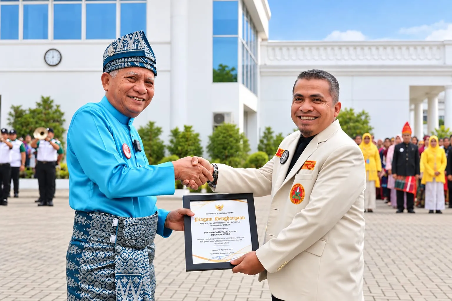 Pemuda Muhammadiyah Sumatera Utara Raih Penghargaan Pemuda Inspiratif dari Gubernur Sumut