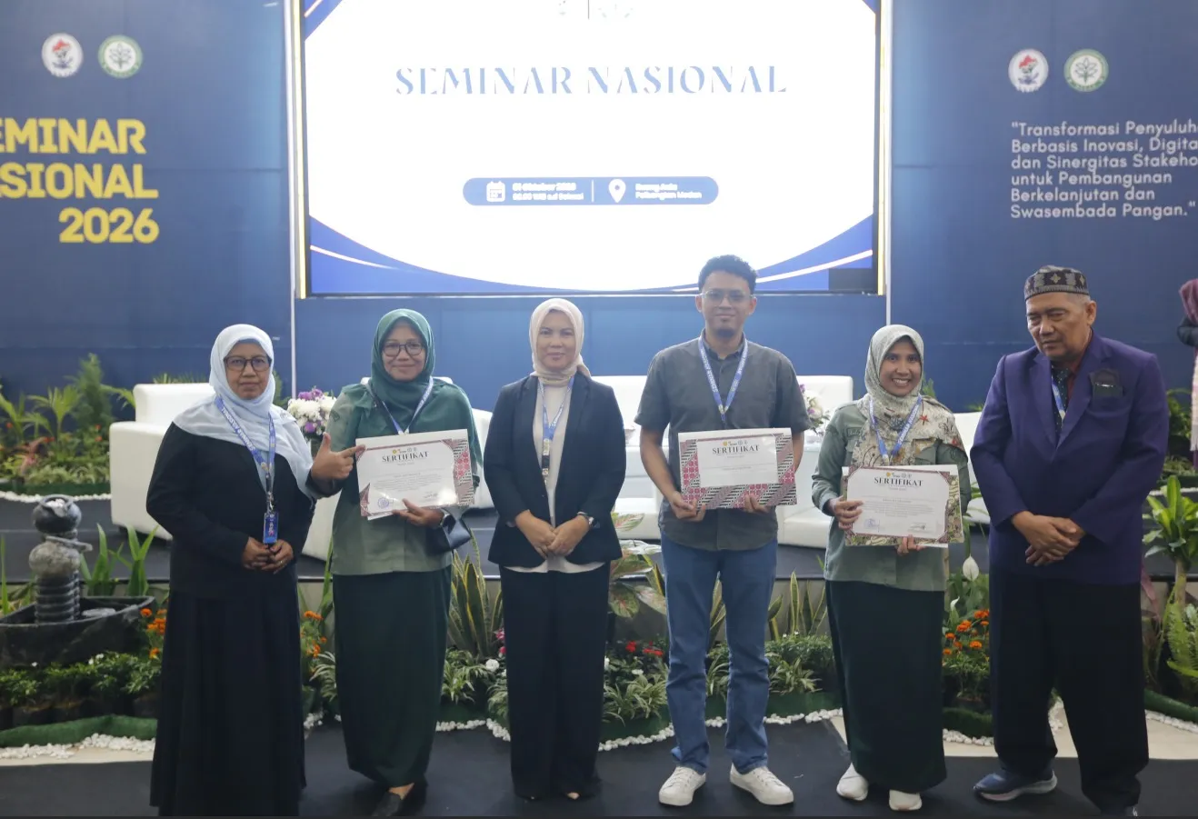 Dosen Polbangtan Kementan Raih Predikat Best Presenter di Seminar Nasional App-Kppmi 2026
