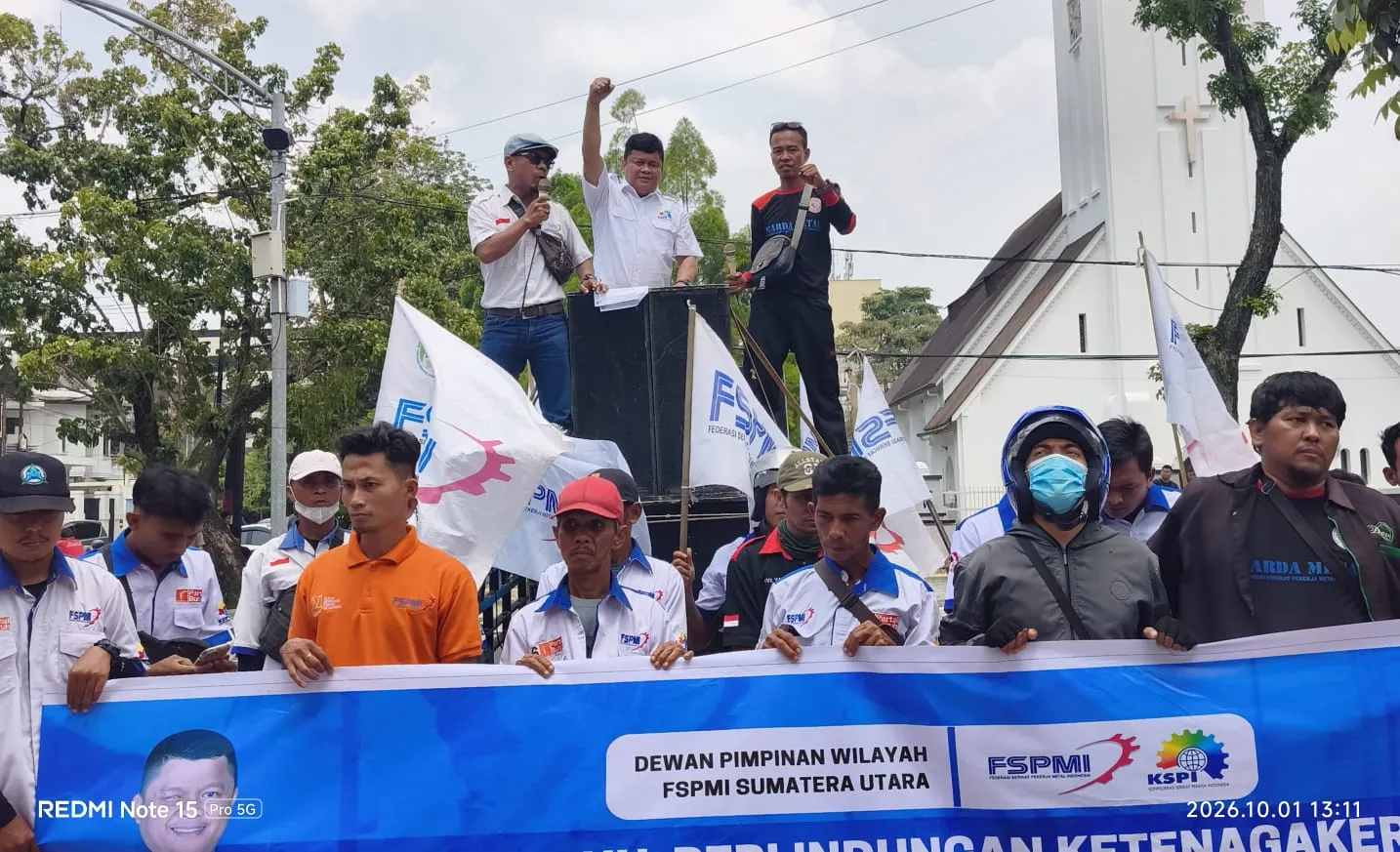 Jelang Penetapan Kenaikan Upah, FSPMI Tuntut UMP Sumut Naik 8-10 %