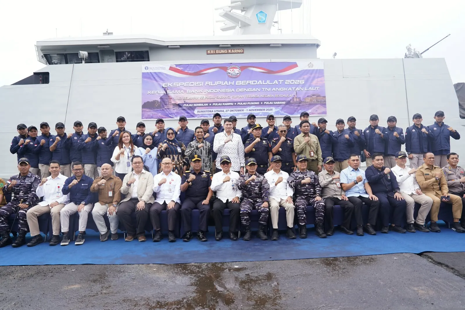 Berkolaborasi dengan TNI AL, BI Perluas Layanan Penukaran Uang Rupiah bagi Masyarakat Kepulauan di Sumut