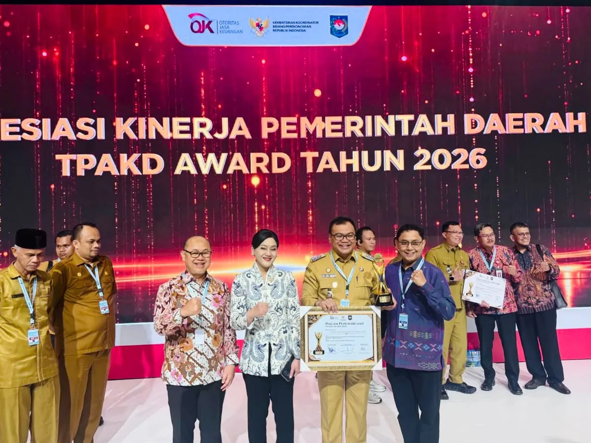 Deli Serdang Raih TPAKD Award 2026, OJK Apresiasi Penguatan Akses Keuangan di Sumut