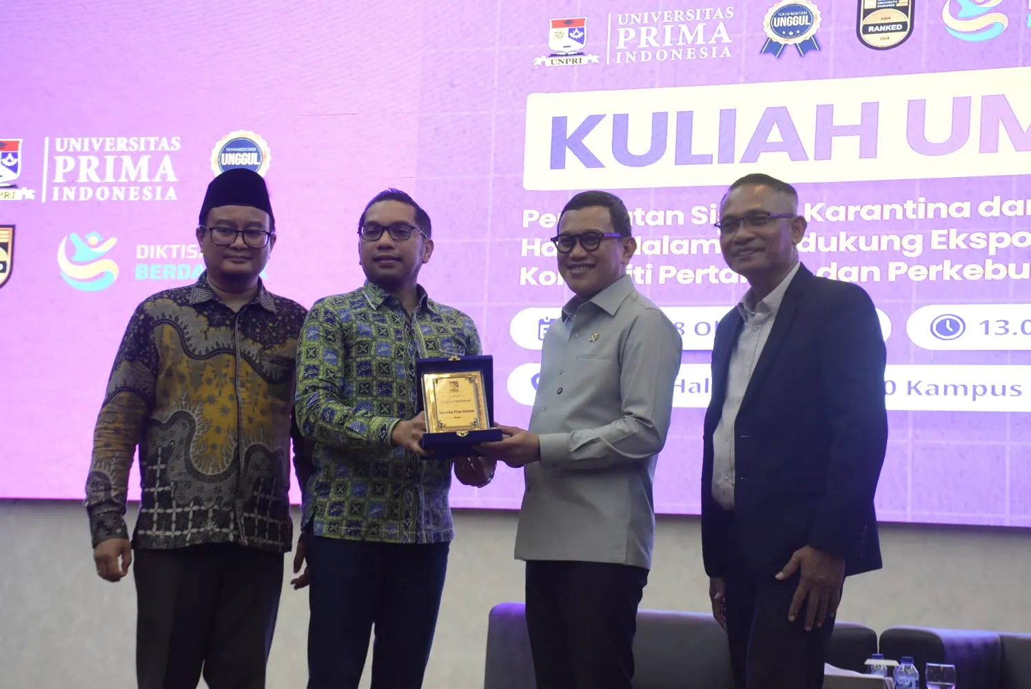 Kuliah Umum di UNPRI, Karding Ajak 1.000 Mahasiswa Jadi Penjaga Keamanan Hayati