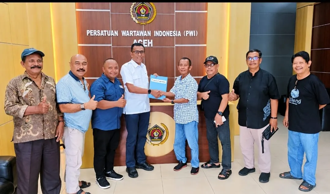T. Haris Fadhillah Resmi Mendaftar Bakal Calon Ketua PWI Aceh, Usung Penguatan Profesi dan Kesejahteraan Wartawan