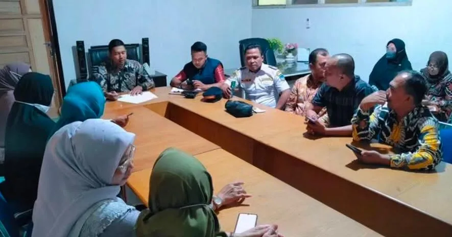 BPBD Kota Langsa Gelar Rapat Lintas Sektoral, Bahas Kabut Asap dan Siap Bagikan Masker