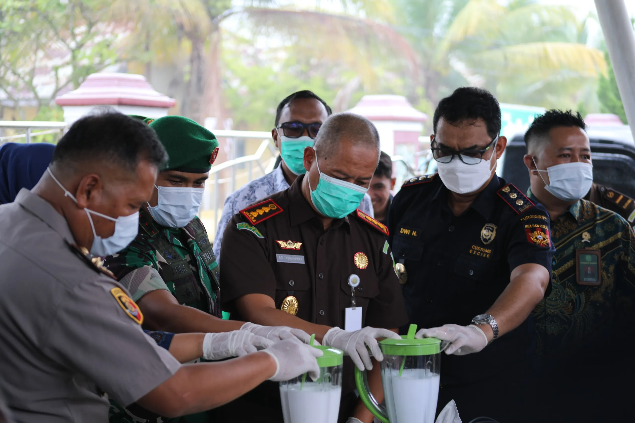 Kejari Langsa Musnahkan 356,79 Gram Narkotika dan Puluhan Barang Bukti