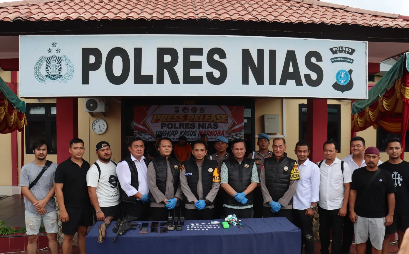 Polisi Ciduk Terduga Pengedar Narkoba di Nisbar, 44,62 Gram Sabu Disita