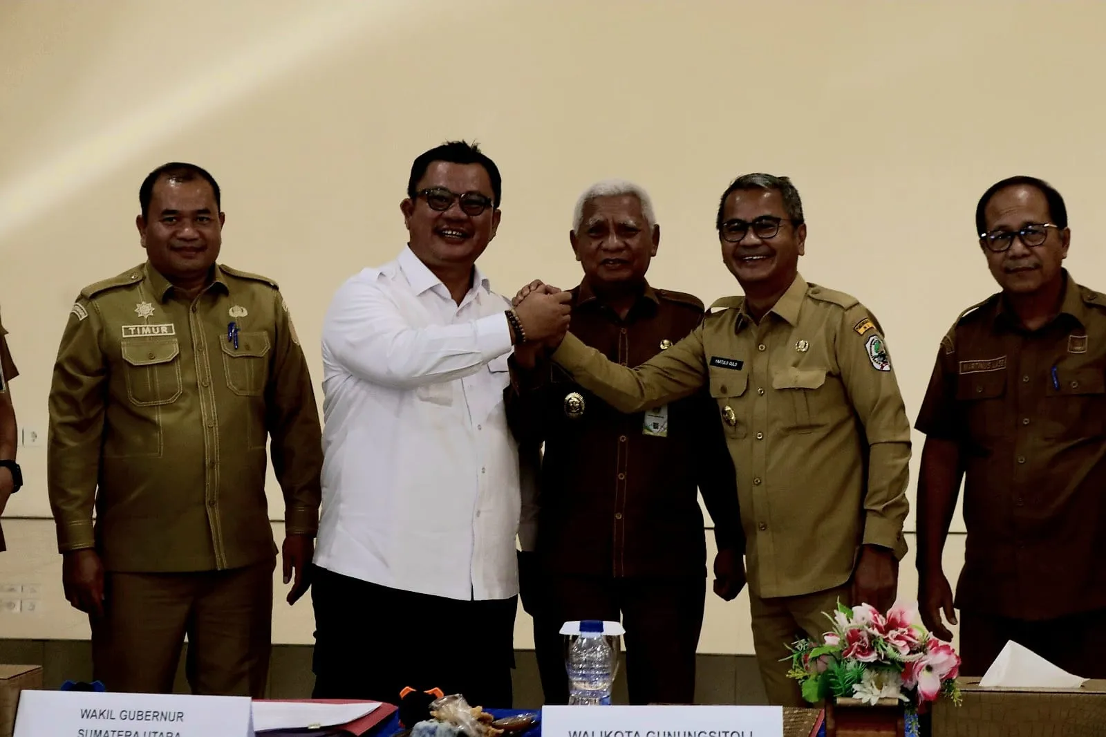 Wagubsu Hadiri Rapat Persiapan Penyerahan RSUD dr. M. Thomsen Nias