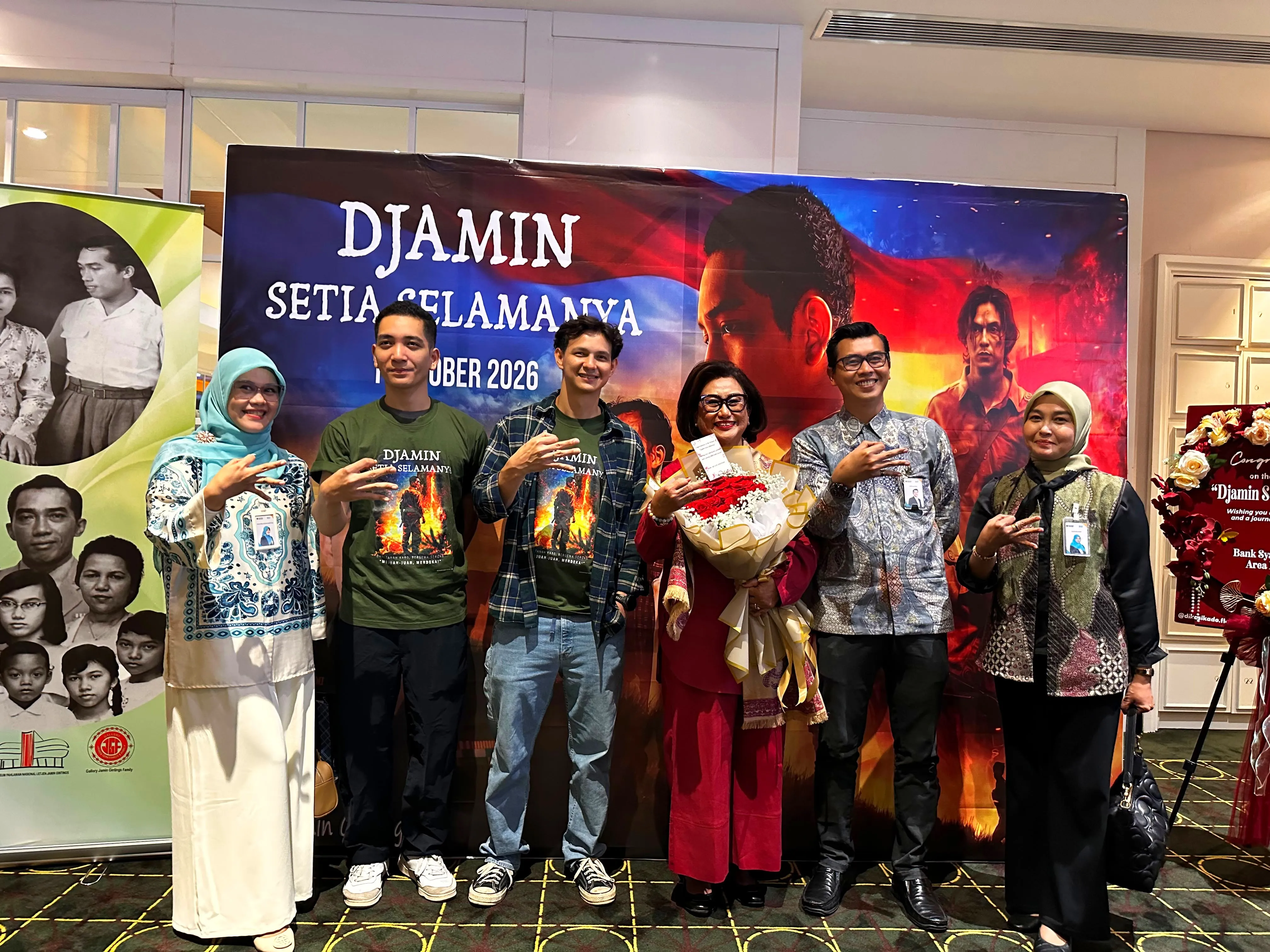 Film Djamin Setia Selamanya Bawa Pesan Keberanian untuk Generasi Muda