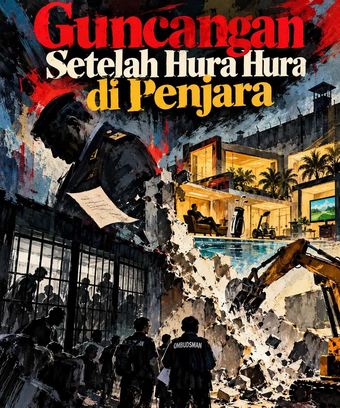Guncangan Setelah Hura Hura di Penjara