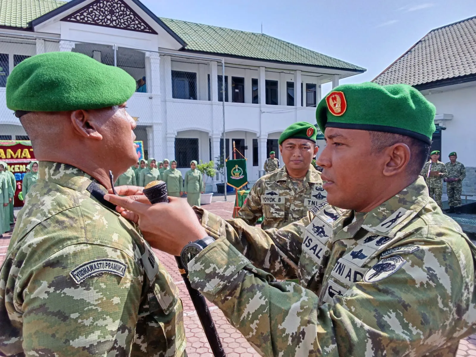 Dandim Faisal Tegaskan Prajuritnya Jangan Takut Bertindak, Tugas Itu Mulia
