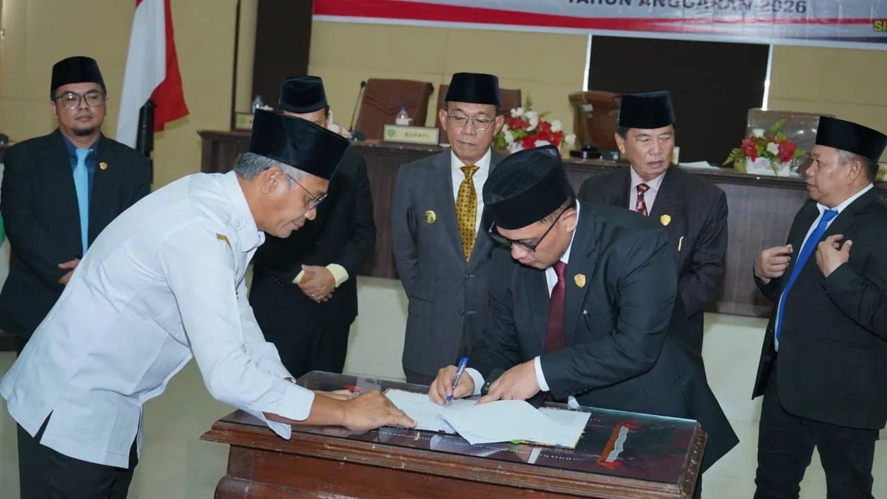 DPRD Tapsel Setujui Perubahan APBD 2026, Bupati Dorong Percepatan Belanja