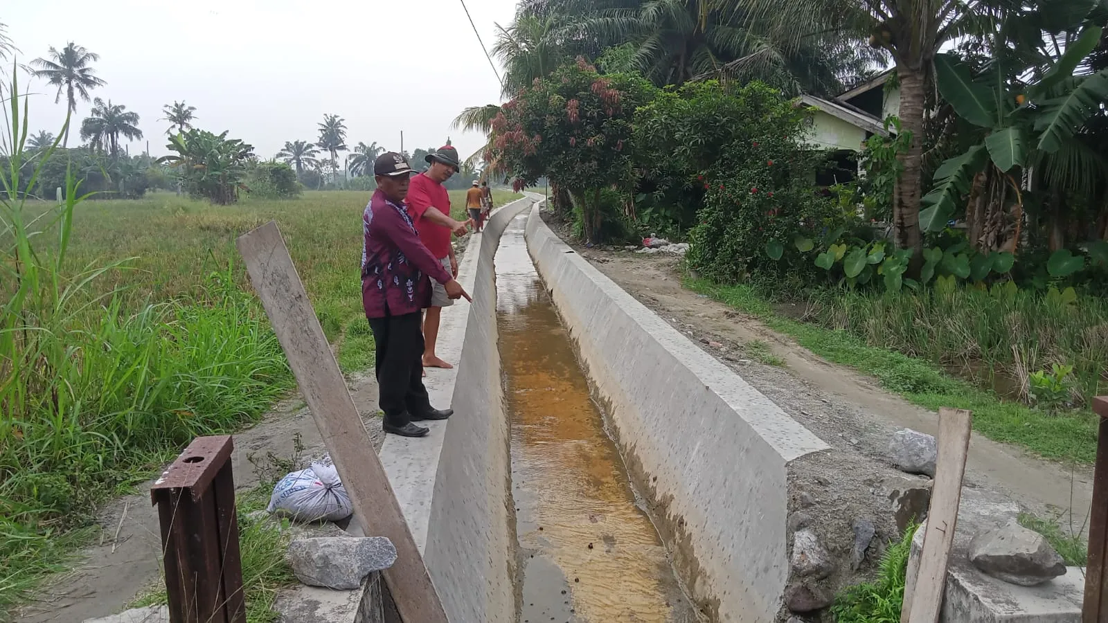 Tokoh Masyarakat dan Kades Sei Tuan Apresiasi Pembangunan Pemkab Deliserdang dan Kementerian PU