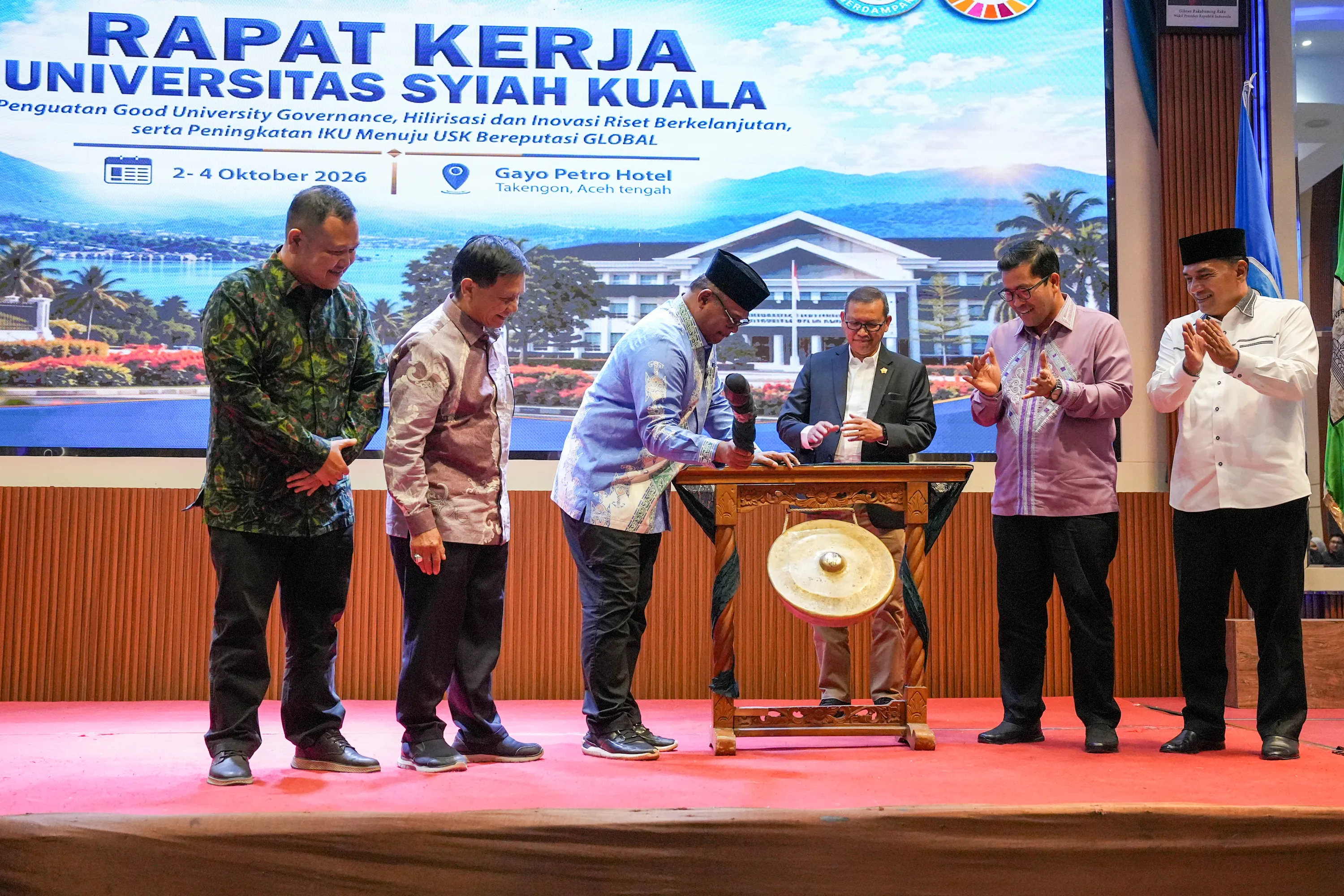 Buka Raker, Safrizal Tekankan Lima Hal Untuk Pengembangan USK