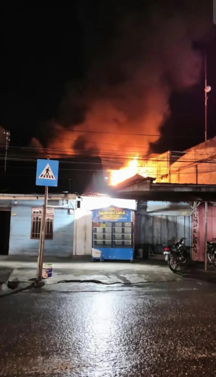 15 Menit, Api di Kemili Berhasil Dikendalikan