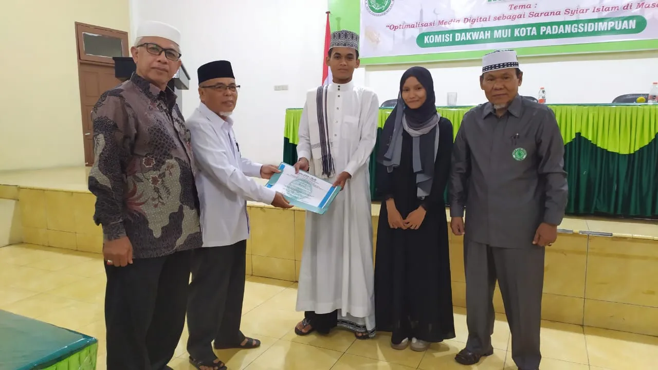 MUI Sidimpuan Ingatkan Da'i Jangan Jadikan Uang Ukuran Berdakwah