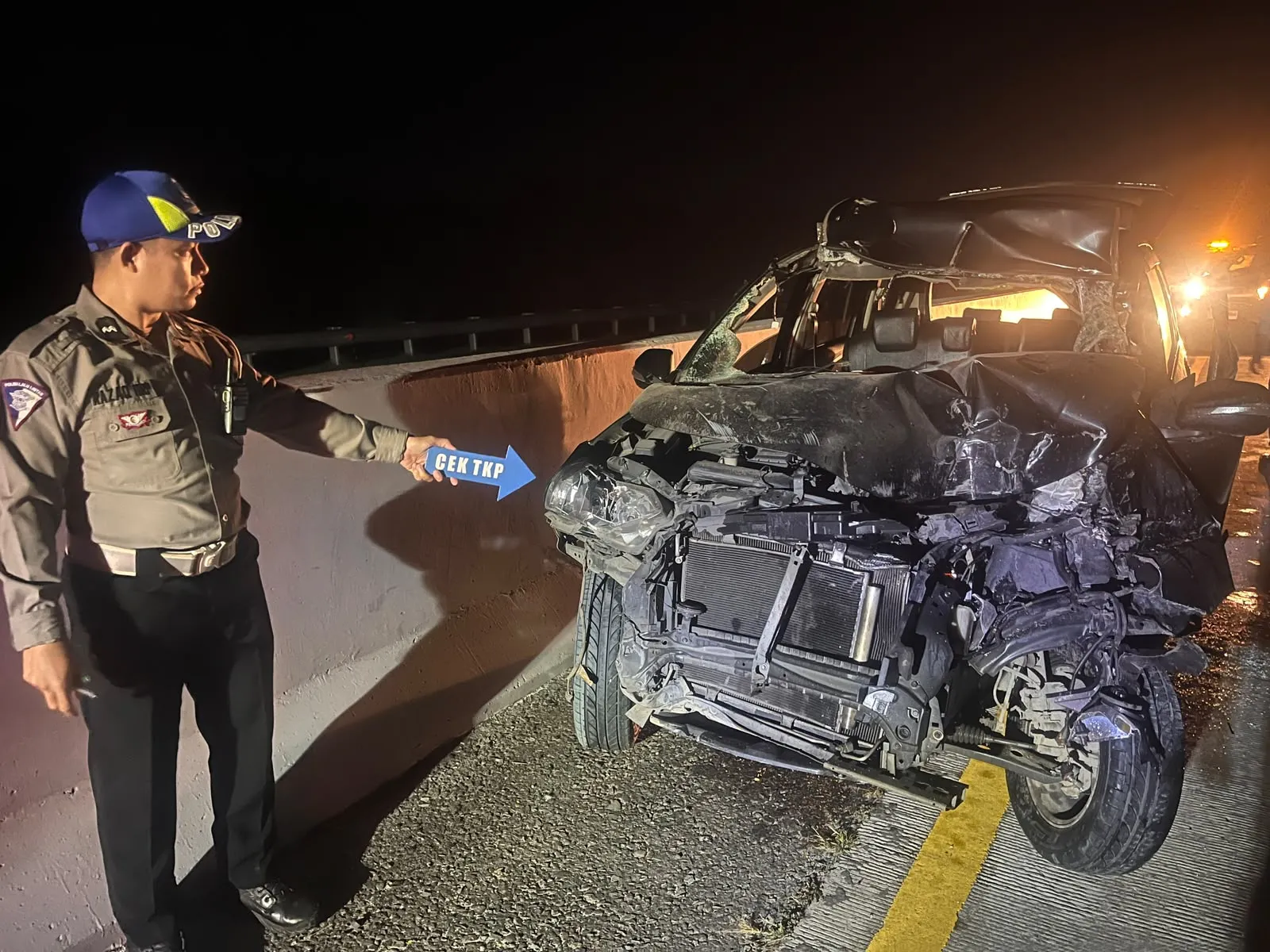 Tabrak Lari di Tol Tebingtinggi-Medan, PNS Asal Madina Tewas